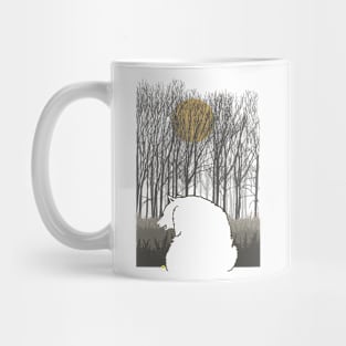 The bear and his forest Mug